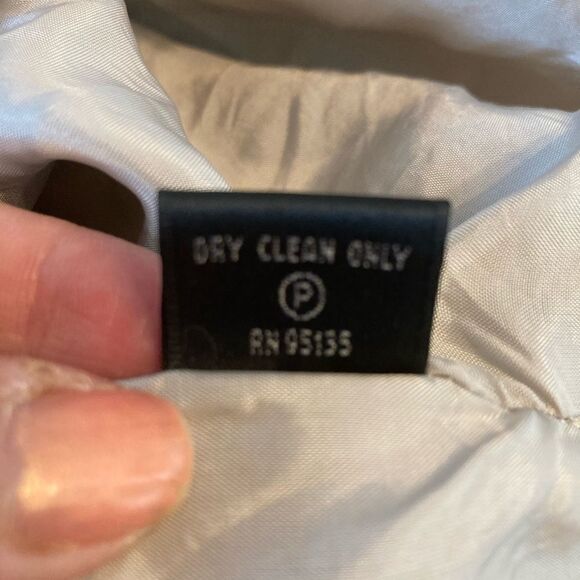 Lafayette 148 trumpet skirt in muted modern pastel print lined linen blend - Picture 6 of 8